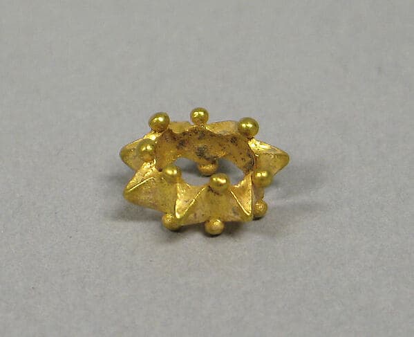 Pair of Ear Ornaments in Star Form