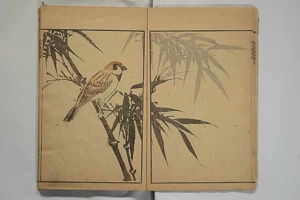 Kinpaen (Bunpō) Picture Album (Kinpaen gafu) 金波園画譜, by Kawamura Bunpō 河村文鳳