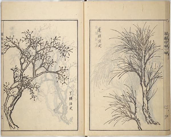 Guide to Chinese Painting, Second Series (Kanga shinan nihen), by Kawamura Bunpō