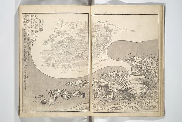 One Hundred Monsters Ancient and Modern (Hyakki shūi) 百鬼拾遺; 今昔百鬼拾遺(こんじゃく ひゃっき しゅうい) ; 百鬼夜行拾遺(ひゃっき やぎょう しゅうい), by Toriyama Sekien 鳥山石燕