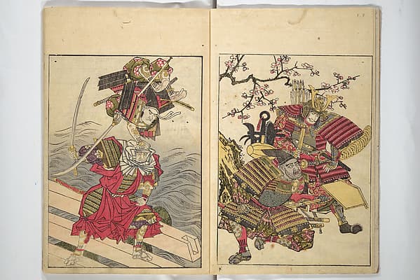 Picture Book of the Warriors' Sandals (Ehon musha waraji) 絵本武者鞋, by Kitao Shigemasa 北尾重政