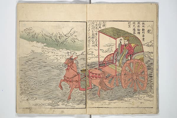 Picture Book of the Foot and Peak of the Mountain (Ehon komagatake) 絵本高麗嶽, by Kitao Shigemasa 北尾重政