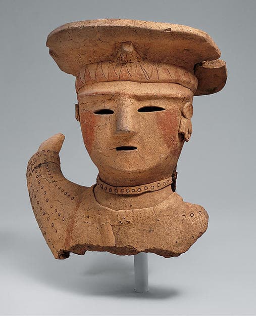 Haniwa (Clay Sculpture) of a Female Shrine Attendant