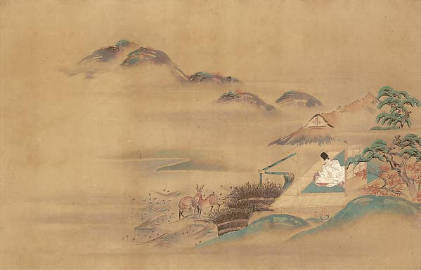 Eight Views from The Tale of Genji, by Ishiyama Moroka