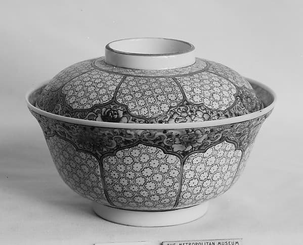 Covered Cup and Saucer