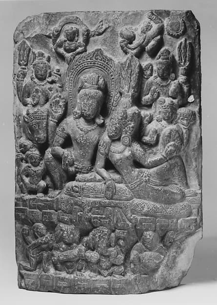 Shiva Seated with Parvati