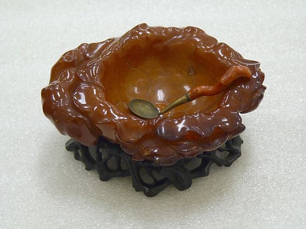 Dish with Floral Design