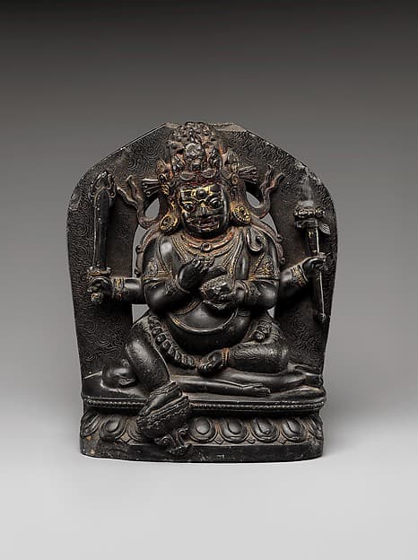 Mahakala Seated in Royal Ease