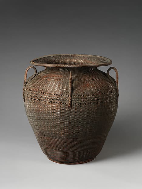 Karamono-Style Flower Basket (Hanakago), by Hayakawa Shōkosai I