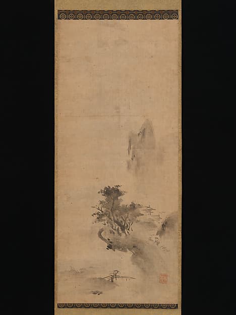 Splashed-Ink Landscape, by Bokushō Shūshō