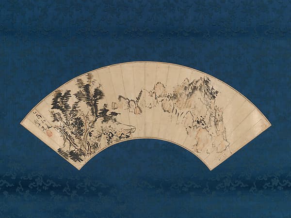 Preparing Tea by a Mountain Gorge, by Aoki Mokubei