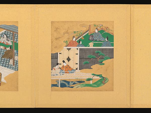 Scenes from The Tale of Genji, by Tosa School