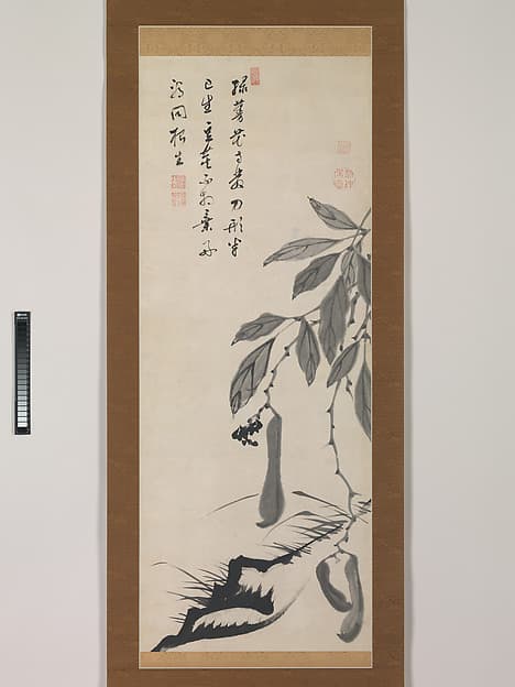 Bean Vine, by Itō Jakuchū