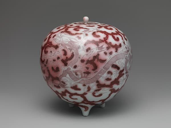 Pot, by Makuzu Kōzan I (Miyagawa Toranosuke)