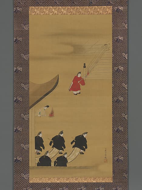 Activities of the Twelve Months, by Sakai Hōitsu