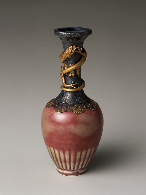 Vase with Coiling Dragon