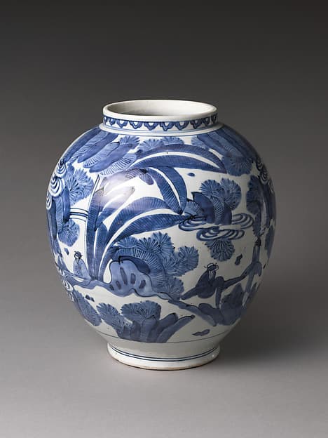 Vase with Figures in Landscape