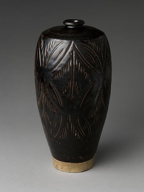 Vase with abstract decoration