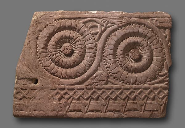 Two Lotuses, from the Bharhut Stupa