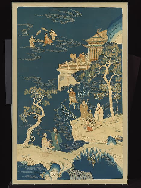 Panel with immortals