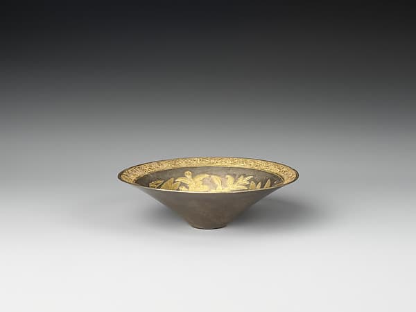 Service vessel with bamboo, plum blossoms, butterflies, and birds