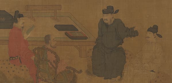 Scholars of the Liuli Hall, by Unidentified artist