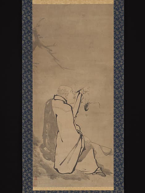 Priest Xianzi, by Unkoku Tōgan