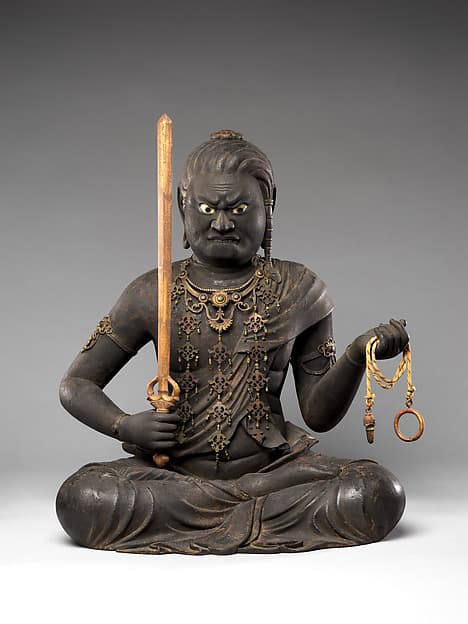 Fudō Myōō, the Immovable Wisdom King (Achala Vidyaraja), by Kaikei