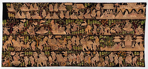 Scenes from the Thiri Rama, the Burmese adaptation of the Ramayana, by U Paw Hnyun