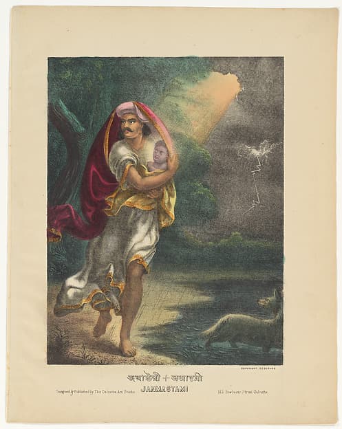 Celebrating the birth of Krishna (Janmashtami)