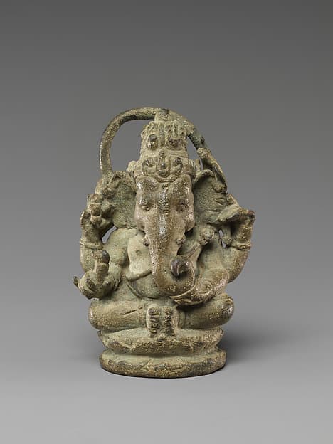 Seated Four-Armed Ganesha
