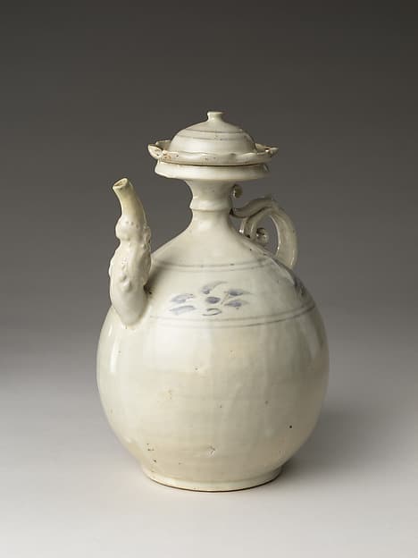 Ewer with makara spout