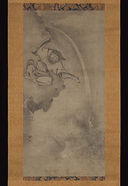 Daoist Master Fei Zhangfang, by Sesson Shūkei