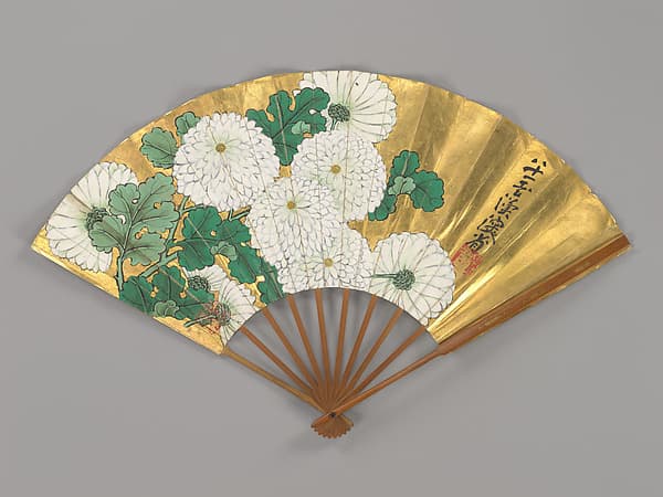Chrysanthemum, by Ogata Kenzan