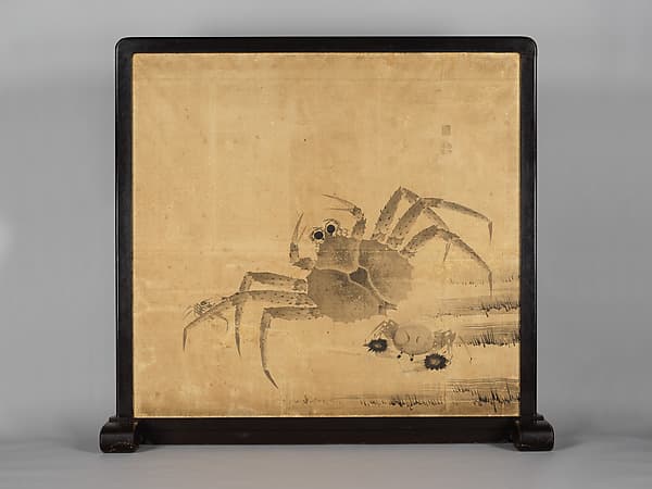 Crabs and Peonies, by Itō Jakuchū 伊藤若冲
