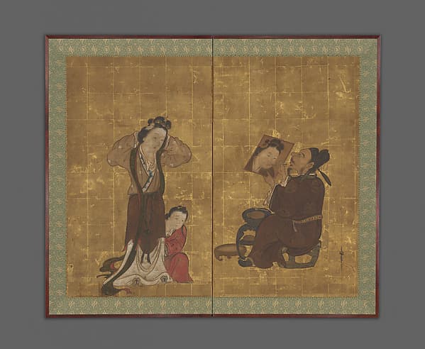 Chinese Portrait Painter, by Miwa Zaiei