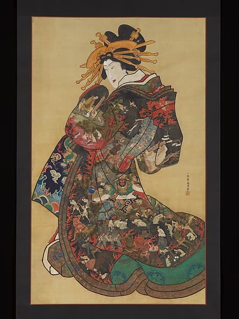 The Hell Courtesan, by Utagawa Kunisada II