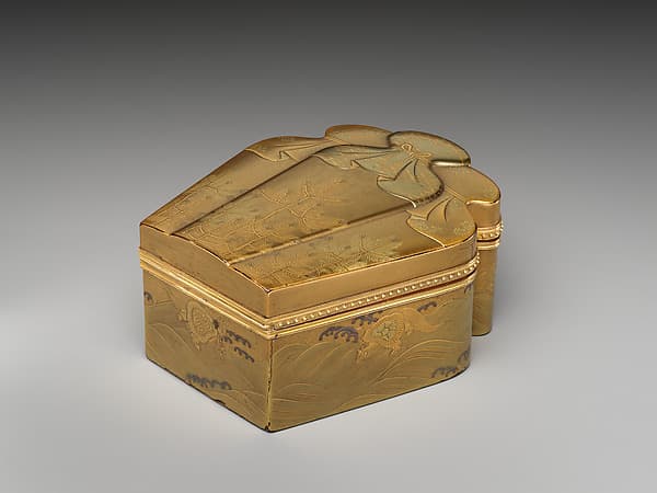 Incense Box (Kōbako) in the Shape of Three Overlapping Jars, by Barthélémy Paviet