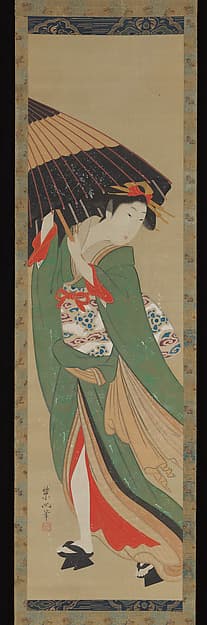 Beautiful Lady, by Chōkōsai Eishō