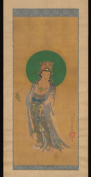 Willow Kannon, by Sakai Hōitsu