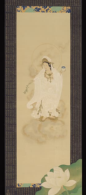 White-Robed Willow Kannon, by Suzuki Shūitsu 鈴木守一
