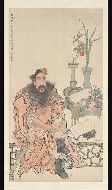 Zhong Kui, by Ren Yi (Ren Bonian)