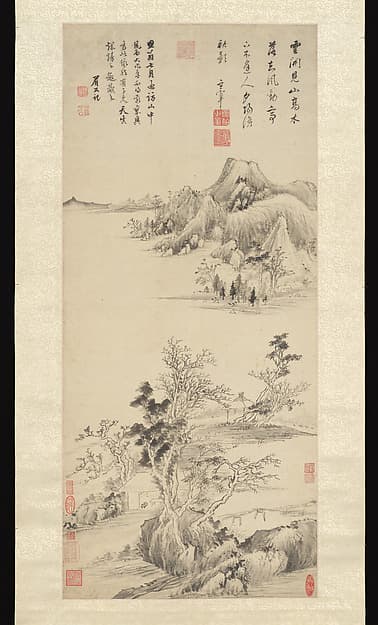 Autumn Mountains, by Dong Qichang