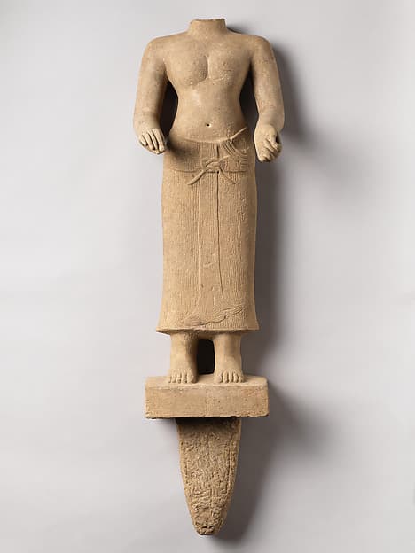 Standing Female Deity (Study Collection)