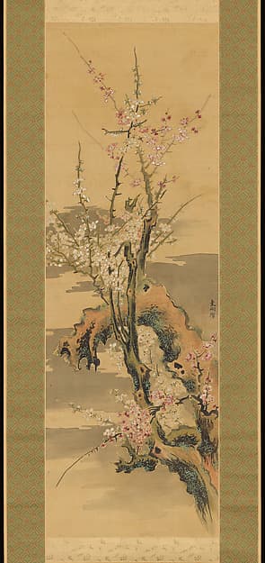 Plum Blossoms, by Kuwayama Gyokushū