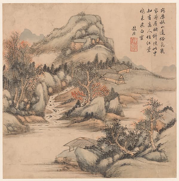 Landscapes after old masters, by Huang Jun