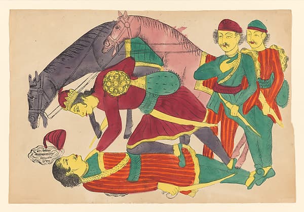 Rani Lakshmibai of Jhansi, by Becheram Das Datta