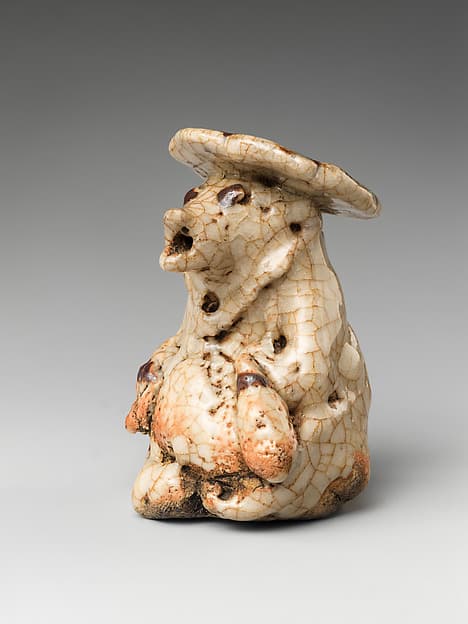 Water-Dropper (Suiteki) in Raccoon Dog Shape