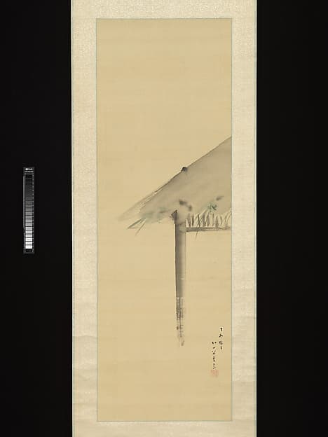 Eaves Decorated with Irises for the Tango Festival, by Kikuchi Yōsai