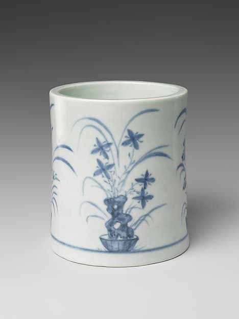 Brush pot
